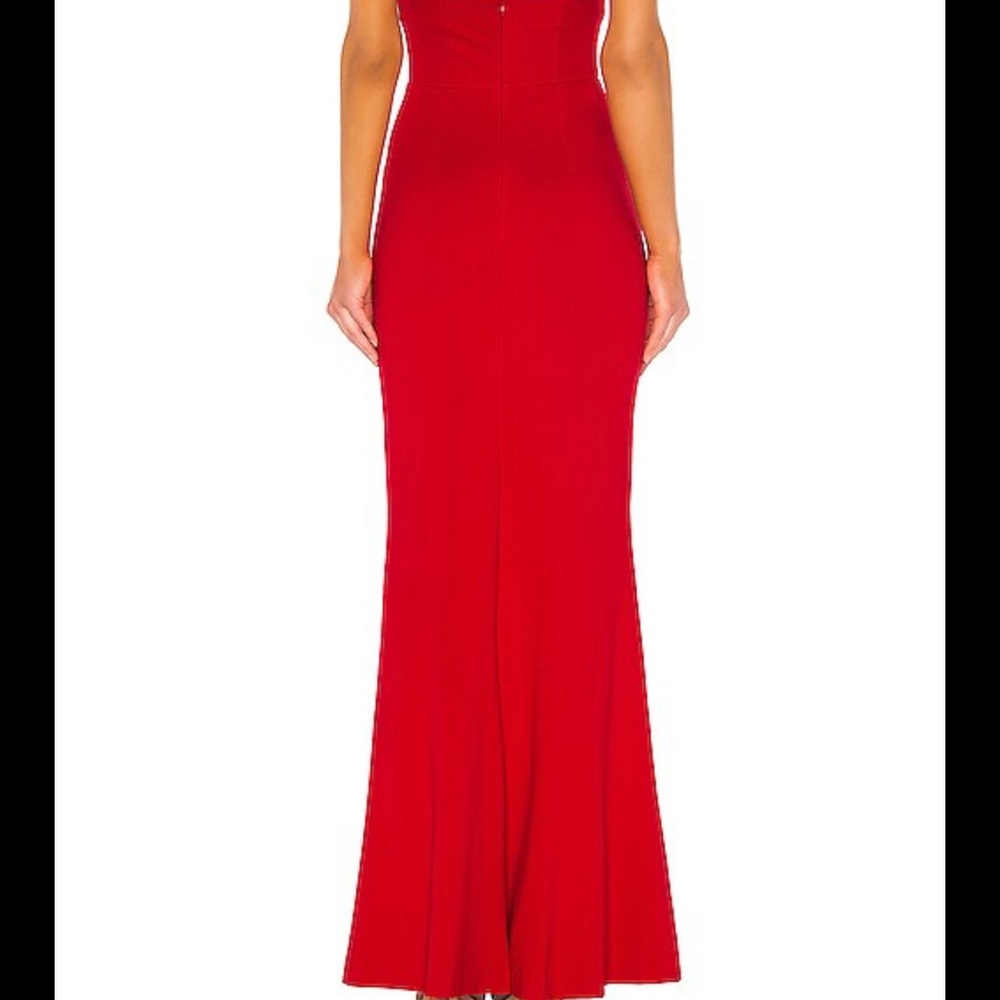 Lovers and Friends Caspian Red Gown XXS - Picture 2 of 4